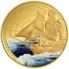 2023 Captain Cook Antarctic Adventure Gold Coin - Niue - 1 Oz Color Proof