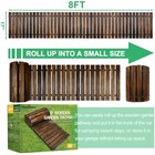 Reliancer 8  Wooden Garden 8ft  l  X 17in  w   Brown-straight