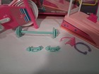 Vintage 1989 Mattel Barbie And The All Stars Home Gym In Original Box  No 7440