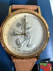 Vintage Lorus Quartz Watch  Mickey Mouse Mineral Crystal Disney Mickey Unlimited