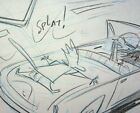 I Am Weasel 1997 Production Storyboard Concept Page Richard Pursel Pencil 10x12