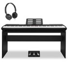 Strich 88 Keys Full Weighted Keyboards Digital Piano  w Furniture Stand   Pedal