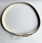 Vintage  Womens Belt Metal Gold Tone Colored Elegant Coil