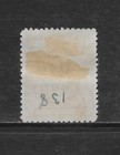Rhodesia Scott 139 Used F vf - 1917 1 2p On 1p Rose Carmine Surcharged Issue
