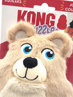 Kong Snuzzles Kiddos Teddy Bear Small Squeaky Crinkly Toss   Play Dog Toy 6x5in