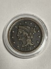 1851 Braided Hair Large Cent Penny- Ic-5120a