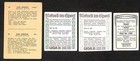 1936 Liga Cigarettes Reford Im Sport G 2 Cards  2 Other Cards Cleanup Lot D90579