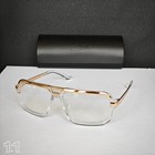 Cazal Glasses Women Men Eyewear Clear golden