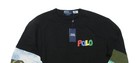 Polo Ralph Lauren Men s Black Multi Classic Fit Crew-neck Long Sleeve Shirt  198