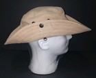 Vintage Beige Harley-davidson Bucket safari Hat  Ixtapa Zihuatanejo  Mexico 