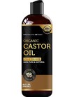 Premium Organic Castor Oil - 100  Pure And Hexane-free Cold-pressed Beauty