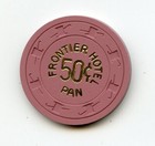 50 Chip From The Frontier Hotel Casino Las Vegas Nevada Pan