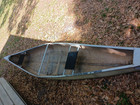 16 Ft Canoe  Comes With Two Paddles And  Three Life Jackets