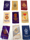 1910s Egyptienne Luxury Tobacco Silks  24  Rare Antique Cigarette Masonic  Frats