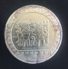 1992 Mexico 10000 Pesos Bu Coin   Aztex Heritage   0 999 Silver   Original Box