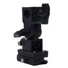 B-type Flash Hot Shoe Bracket Tripod Umbrella Holder Light Stand Adapter Ntj_jo