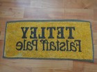 Rare Vintage Tetley Falstaff Pale - Pub Bar Beer Towel Breweriana