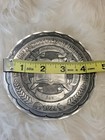 Vintage  Wendell August Forge Hammered Aluminum 4 5  Plate  1923 Pittsburg Art 