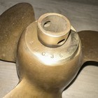 Michigan Brass 3 Blade Vintage Boat Propeller Smc 36