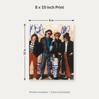 Van Halen Autograph Reprint 8x10 Photo Band Photo