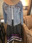 We Walk In Beauty Purple Ribbon Skirt