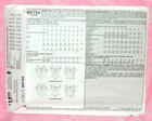 Uncut Mccalls Misses Sz 6-12 Easy Boho Peasant Style Yoke Tops Pattern 5754