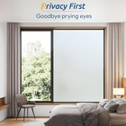Window Privacy Film  Frosted Glass Window Clings  Static Cling Uv Heat Blocking