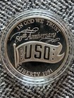 1991 Uso 50th Anniversary Proof Commemorative 90  Silver Dollar Ogp