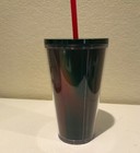 Starbucks 2019 Winter Holidays Holographic Red green Tumbler 16oz New