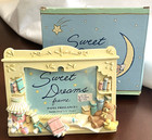 Vintage 3d Resin Baby Photo Frame   Sweet Dreams  Nursery Decor New In Box