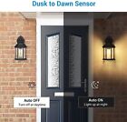 Dewenwils 2 Pack Porch Light Dusk To Dawn Outdoor Exterior Wall Light Fixtures 