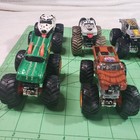 Hot Wheels Monster Jam Trucks 1 64 Scale Diecast Lot Of 9 Htf Rare