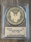 2019w- American Silver Eagle- Pcgs- Pr70dcam- Thomas Cleveland- Pcgs Pop 5