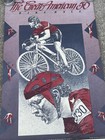 Original Great American 50 Bike Race Poster C 1985 Oak Park  Il