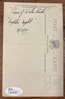 Miss Marjorie Gordon Signed 3 5   x5 5    Postcard Jsa Certified