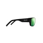 Bajio Ozello Black Matte   Green Mirror Glass Sunglasses
