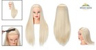 Cosmetology Training Mannequin Head With 26-28 Inch Straight Hair For Students