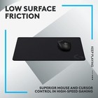 Logitech G440 Hard Gaming Mouse Pad  Optimized For Gaming Sensors  Moderate S   