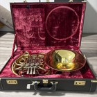 Yamaha Yhr-87d Double French Horn Professional Model Used With Hard Case