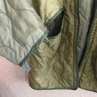 Vintage 80s Us Military Desert Night Camo Quilted Parka Liner Medium