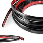 Width 1 2 Inch  12mm  Self Adhesive Auto Trim Molding Strip 24ft Glossy Black
