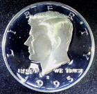 1995-s 90  Silver Kennedy Proof Half Dollar Gem Proof Hd44