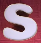 12  Tall Letter Sign  s    Salvaged  