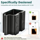 16 Oz Truck Bed Diesel Additive Bottle Holder Petg Mount For Hot Shots Magnetic 