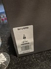 Waterford Crystal Lismore Salt   Pepper   Nib  Labels Attached   6  Height