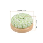 Magnetic Pin Cushions Wooden Base Sewing Needle Holder Pincushion