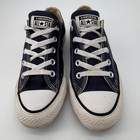 Converse Chuck Taylor Low Top Canvas Navy Blue Sneakers Shoes Mens 4 Womens 6