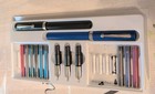 Vintage Sheaffer Nonsense Calligraphy Set Made In Usa Pens  Nibs  Ink Cartridges