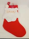 3d Christmas Stocking Santa Jas  Llc Pop  Holiday Decor Stocking Nwt