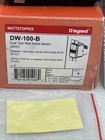 Wattstopper Dw-100-b Dual Tech Wall Switch Occupancy Sensor 120 277v  Black